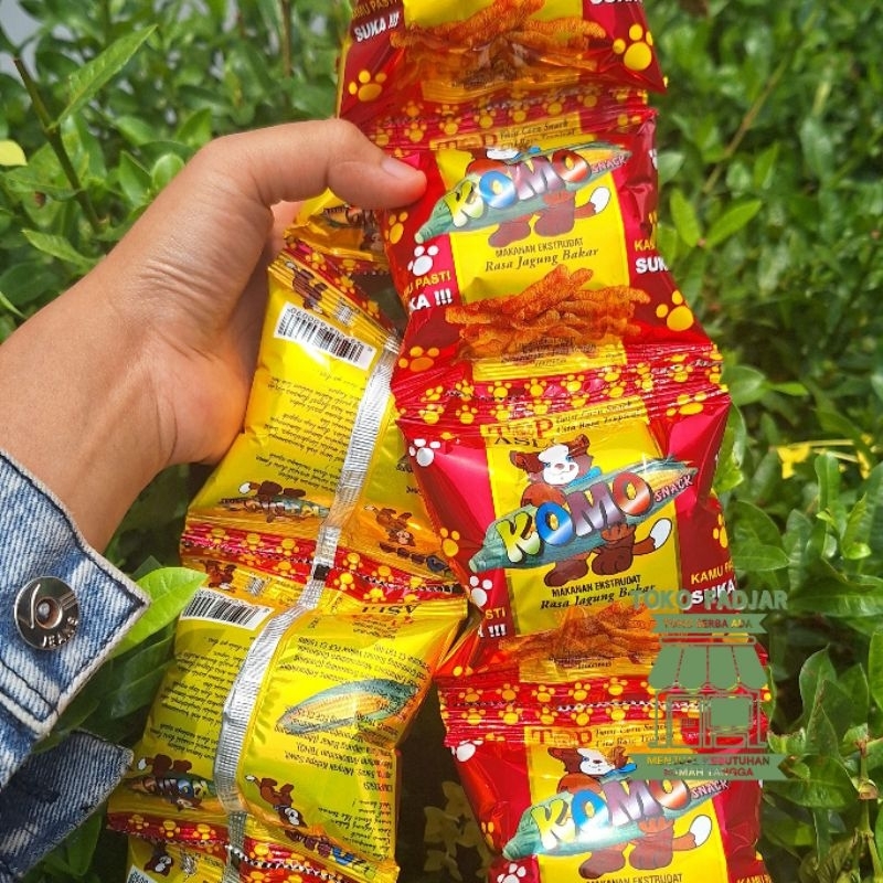 

KOMO SNACK 500 PER DUS ISI 4 RENCENG (40 BKS)