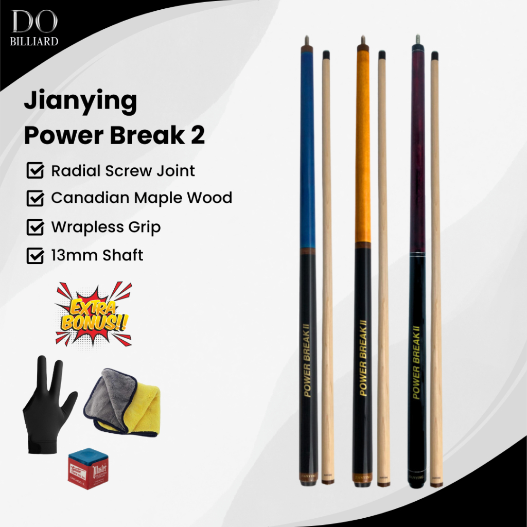 Stick Billiard JIANYING Power Break 2 Jump Break Cue / Stick Billiard Jianying Power Break Jump/Brea