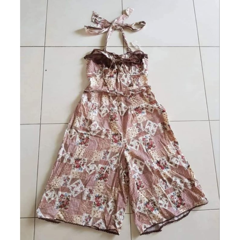 Liz Lisa jumpsuit halter neck kawaii