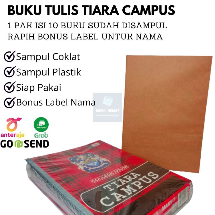 

ps Laris Tiara Campus isi 38 lembar SUDAH DI SAMPUL COKLAT SAMPUL PLASTIK S75