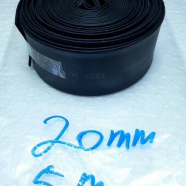Kekinian tubing heatshrink selongsong ciut selang bakar 2mm 2 mm woer 5m