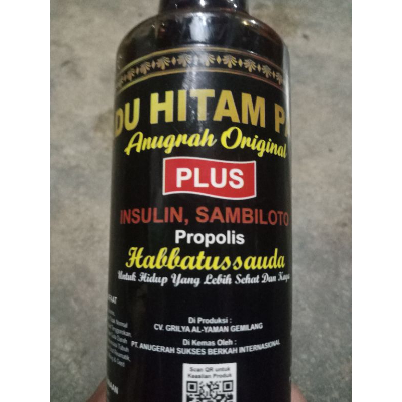 

MADU HITAM PAHIT