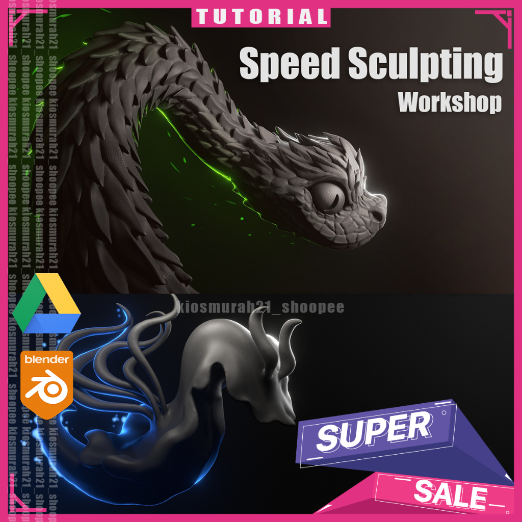 Blender 3D - Blender Cloud - Speed Sculpting 3D Blender Tutorial