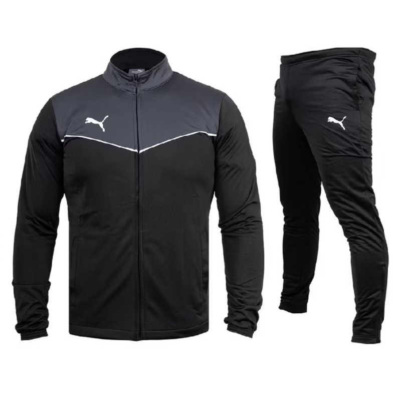 Jaket setelan olahraga tracking Puma individual RISE Tracksuit - 65753403