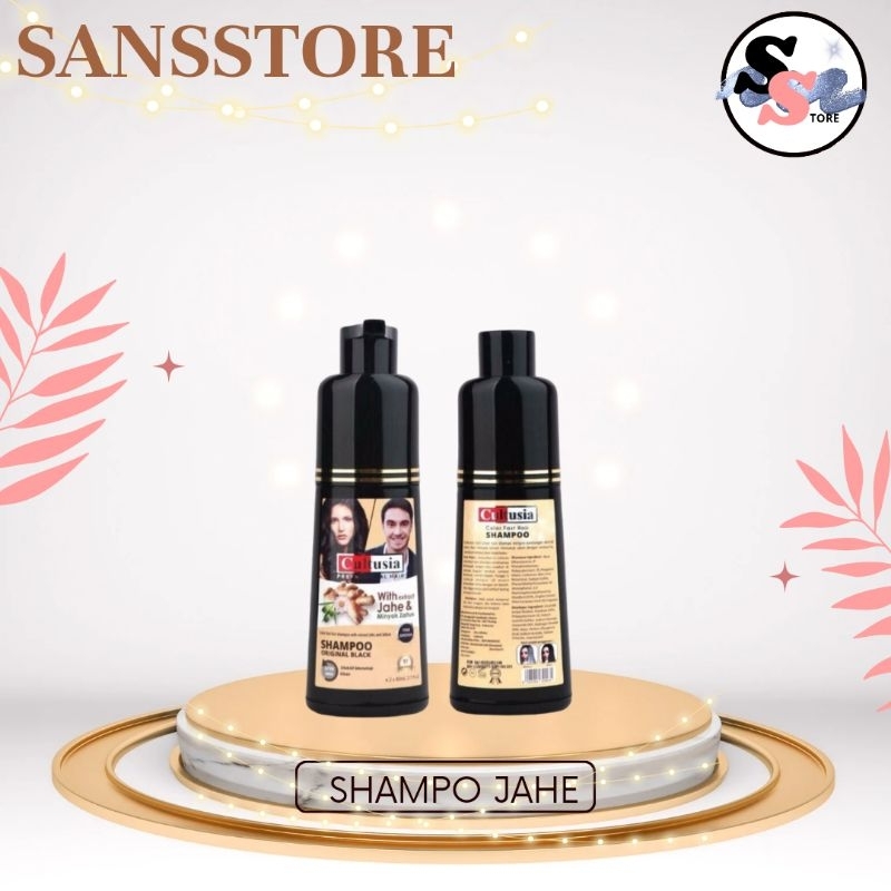 CULTUSIA SHAMPO JAHE PENGHITAM RAMBUT INSTAN 160ML MURAH ORI