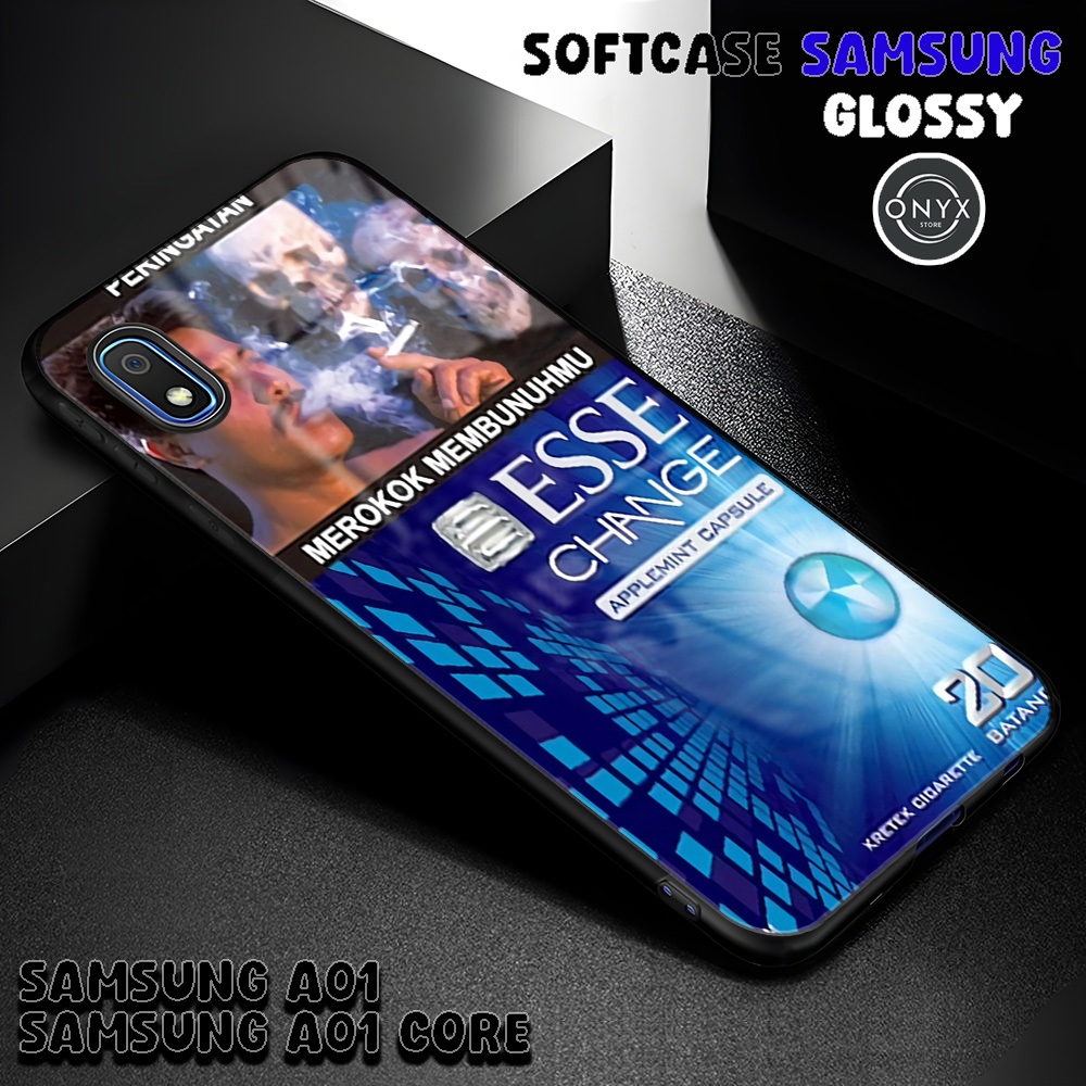 (AA28) Softcase SAMSUNG A01 | A01 CORE | ROKOK | Kesing Samsung Murah Keren Lucu | Case Glossy Samsu