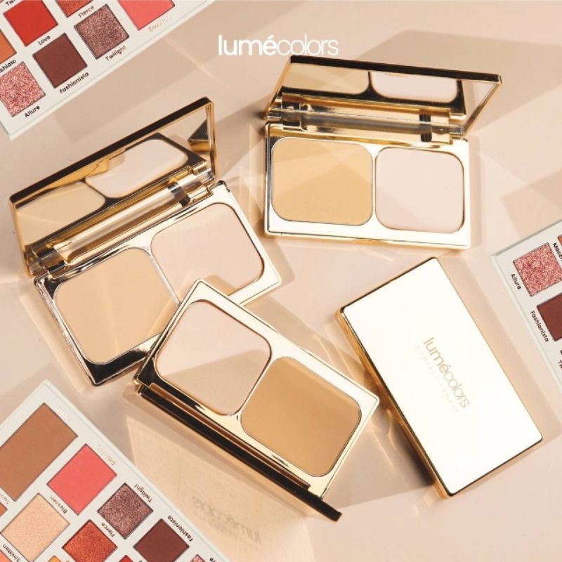 LUMECOLORS COMPACT/LOOSE POWDER/FOUNDATION BEDAK LUME