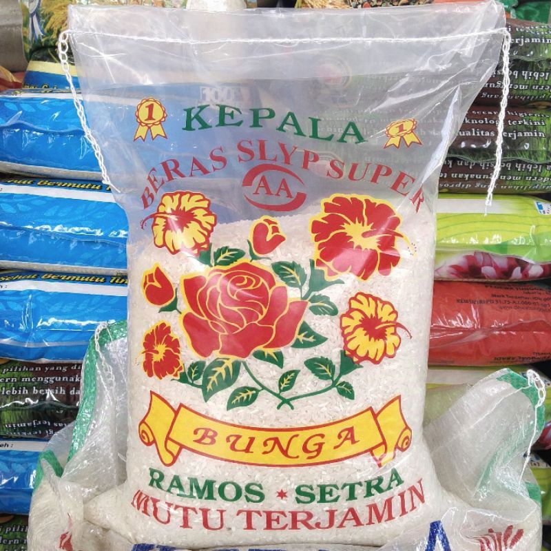

Beras Cap Bunga Slyp Super 5 LITER