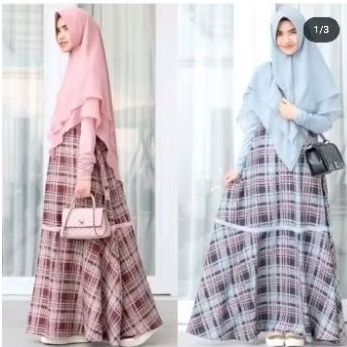 preloved zainab dress atelier angelina powder blue