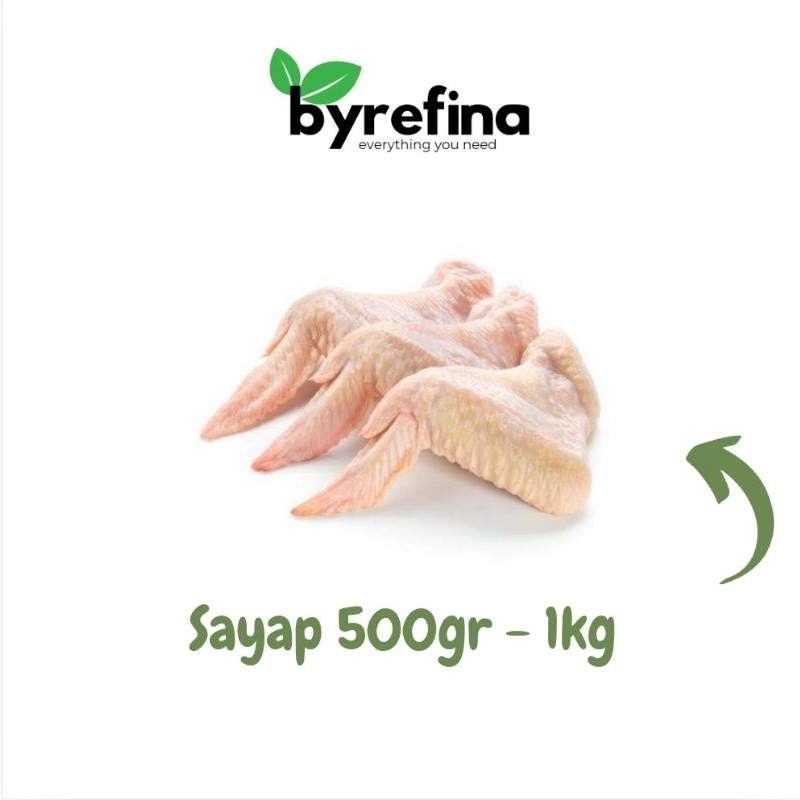 

Sayap Ayam Fresh 500gr - 1kg Surabaya / Byrefina