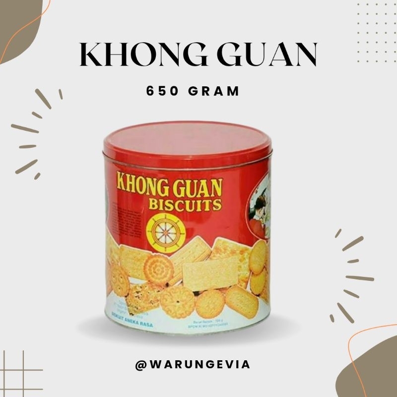 

KHONG GUAN BISCUITS 650 GR