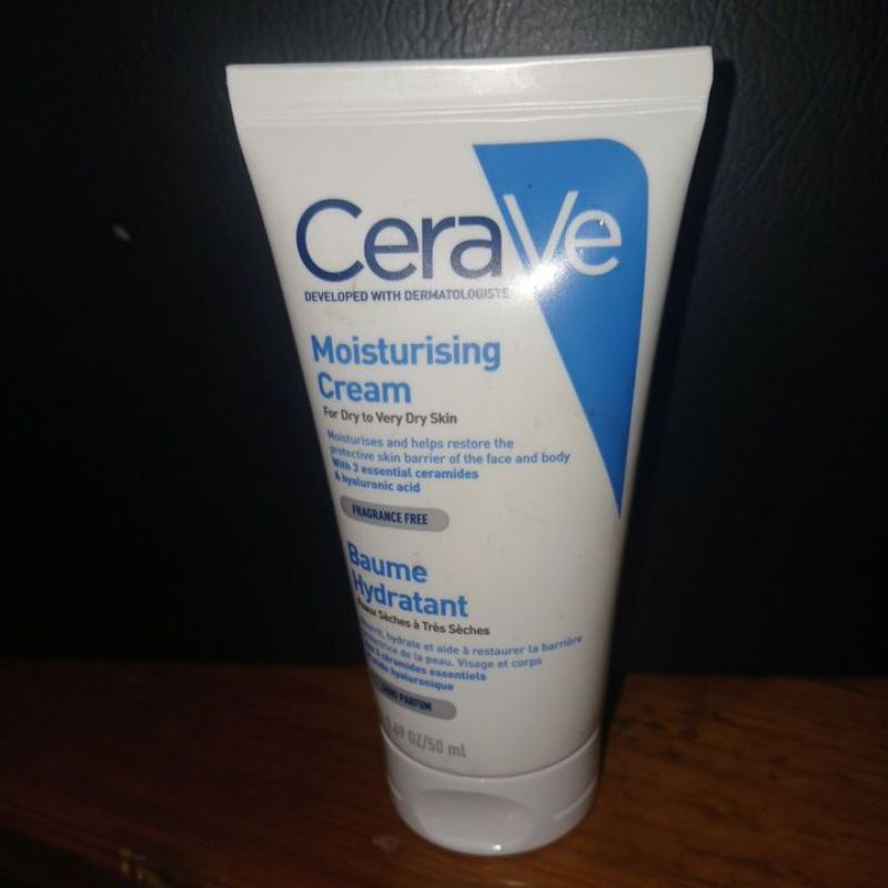 wts preloved cerave moisturizer cream