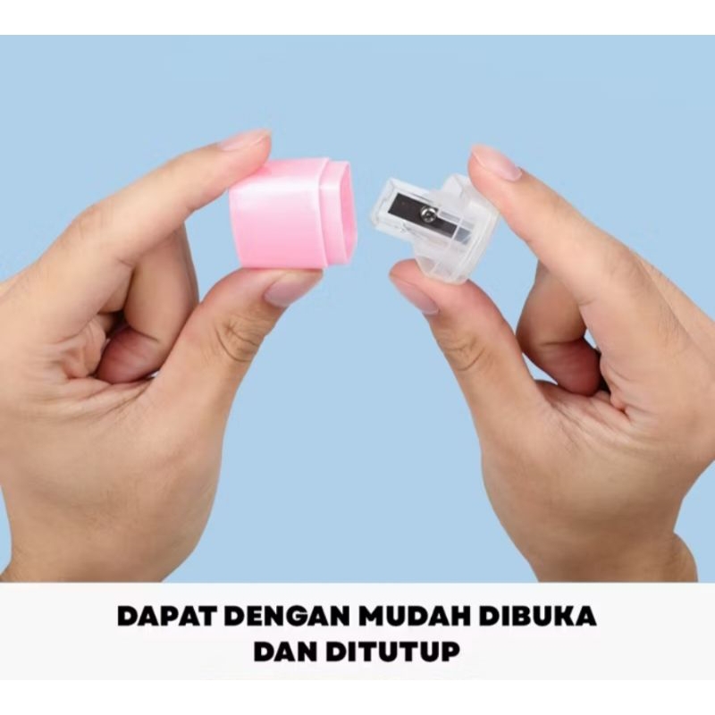 

SuksesMart. PERAUT PENSIL/ PERUNCING PLUS TUTUP