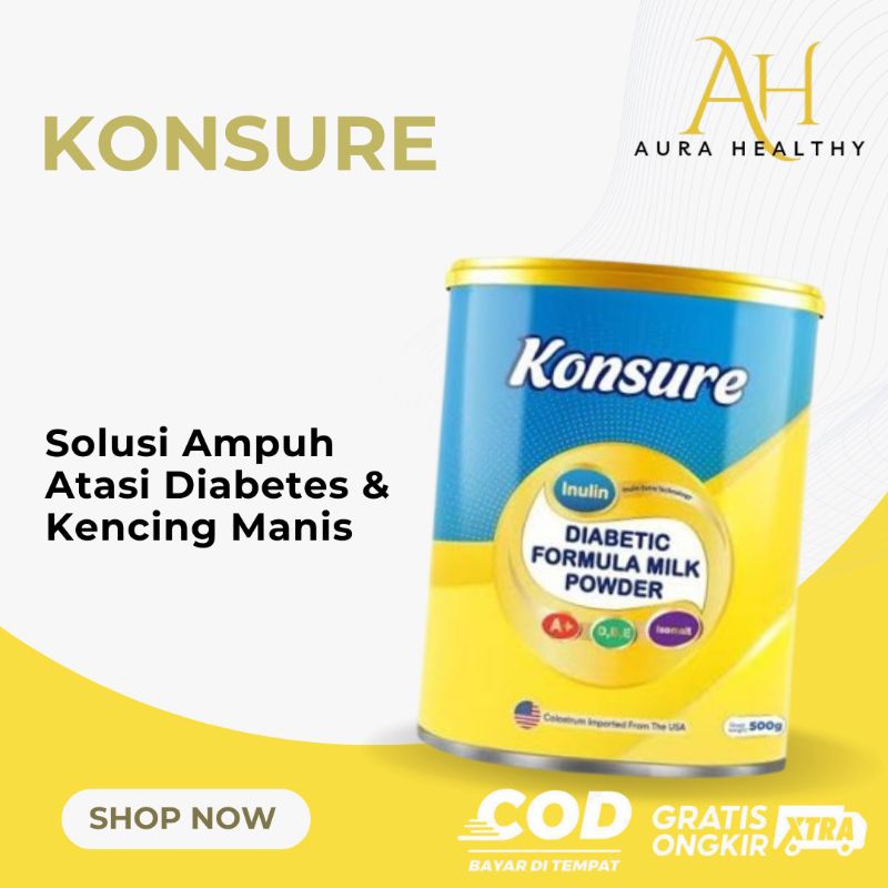 

Konsure 100% Original Susu Kaleng Untuk Diabetes