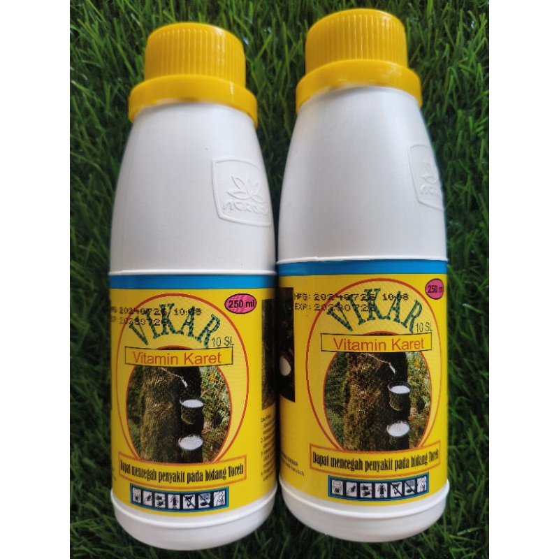 VITAMIN KARET VIKAR @250ML MENINGKATKAN PRODUKSI GETAH KARET