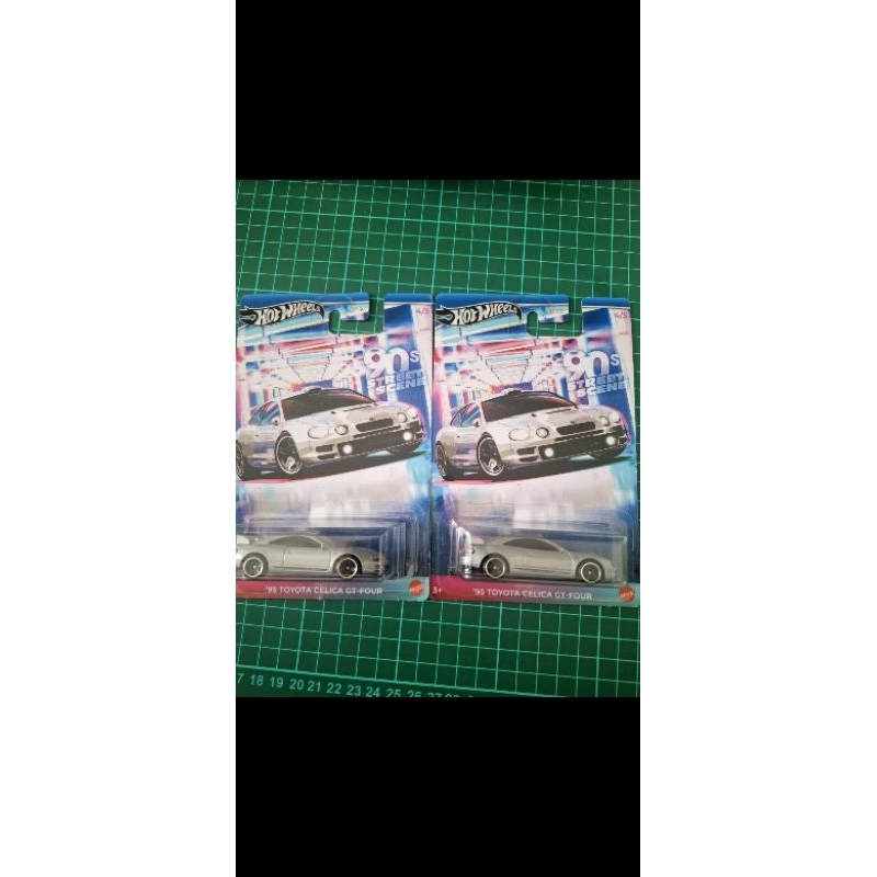 hotwheels 90s street scene '95 Toyota Celica GT-Four