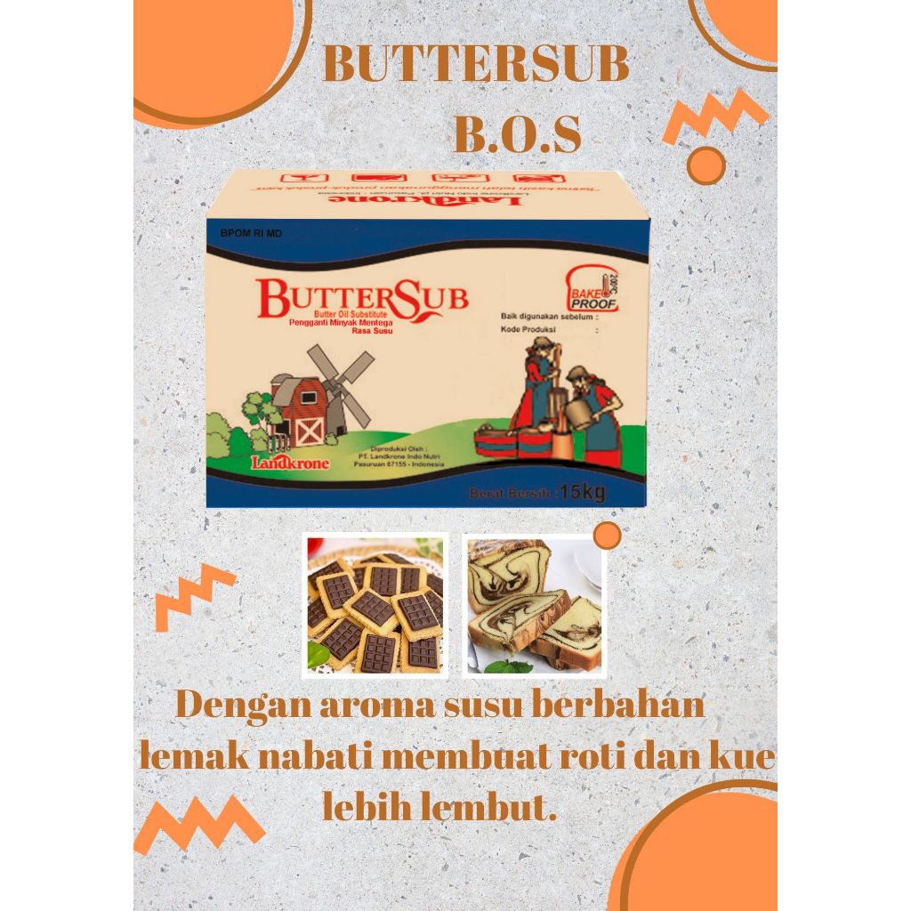 

Buttersub milky B.O.S 15 kg
