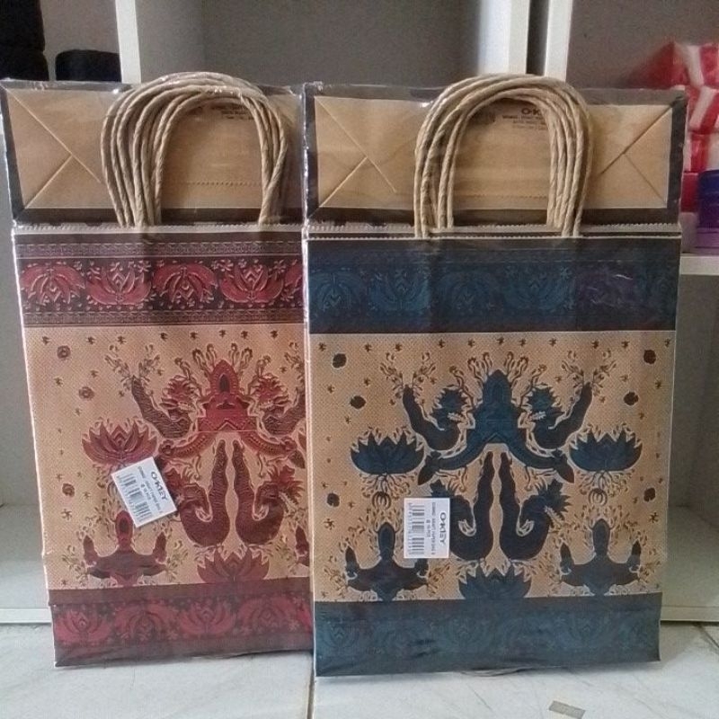 

(10 PCS) PAPERBAG BATIK OKEY B SEDANG