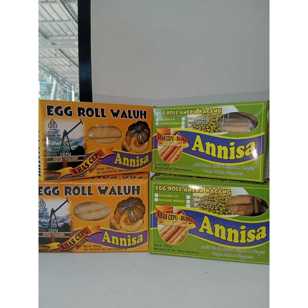 

TERLENGKAP!!! ANEKA Eggroll Oleh-oleh khas Cepu - Blora