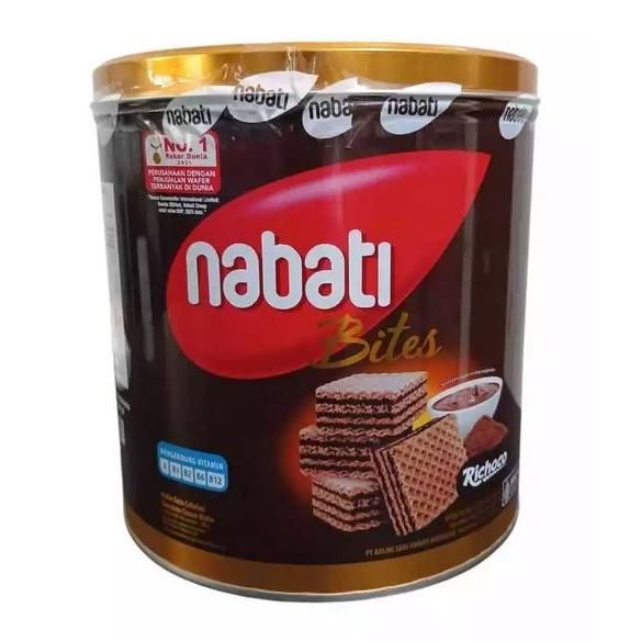 

Nabati Bites Wafer Kaleng Roti Lebaran 287 gr exp masih lama