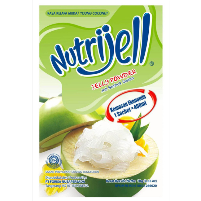 

Nutrijell Kelapa Muda 10gr