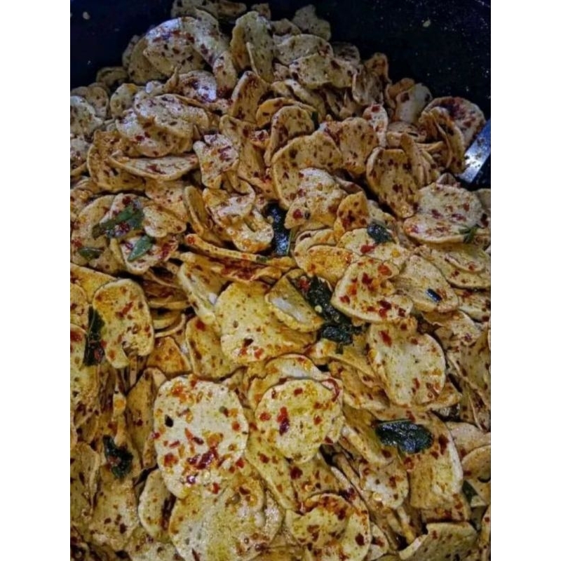 

Basreng Pedas Daun Jeruk