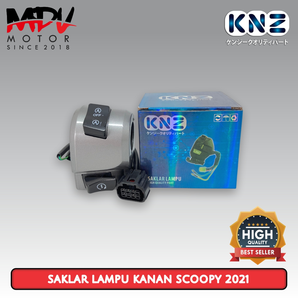 SAKLAR LAMPU KANAN SCOOPY 2021 (KNZ)