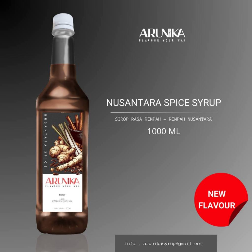 

Nusantara Spice/ Rempah Nusantara Arunika Syrup 1000ml