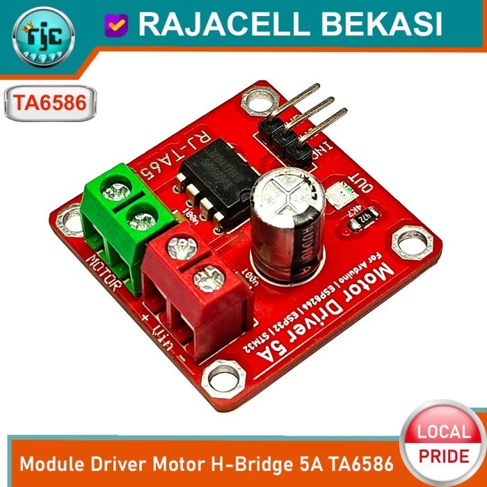 Driver Motor DC 5A H-Bridge TA6586 High Current Bi-Directional Speed Control Replace L293D L298N L29