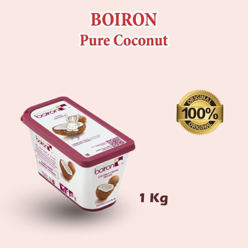 

Boiron Fruit Pure Coconut 1kg | Boioron Kelapa