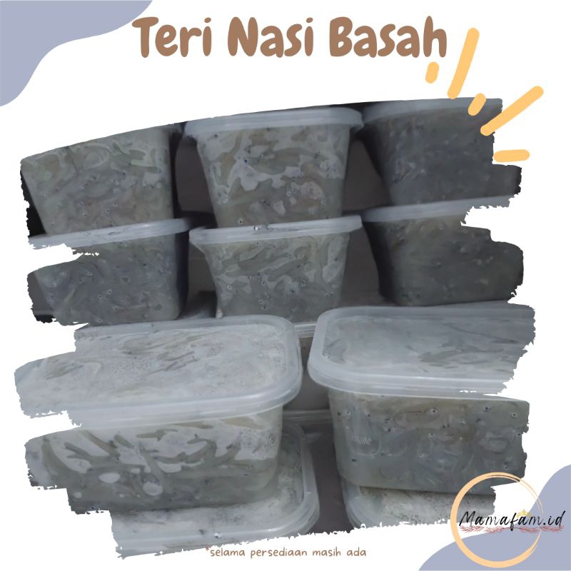 

Teri Nasi Basah MPASI