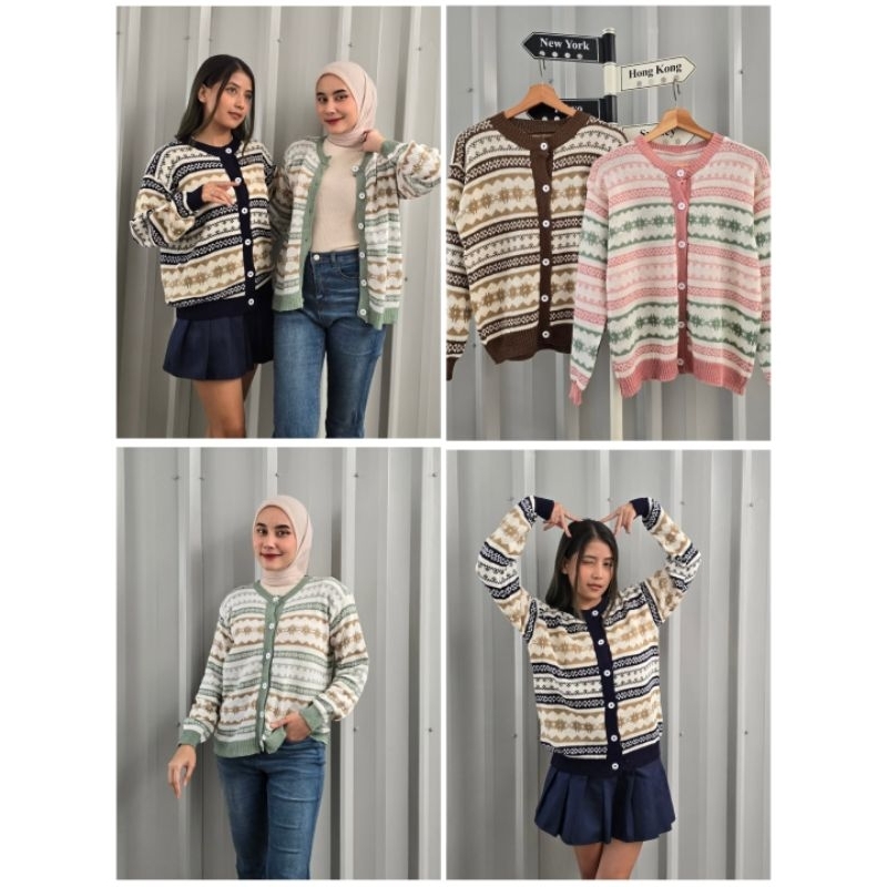 Sweater Rajut Warna-warni/TAGAR OUTHER