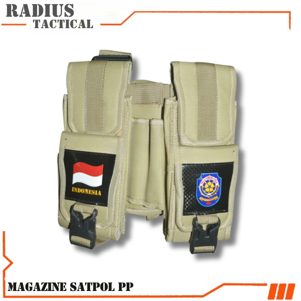 RADIUS - MAGAZEN SATPOL PP / PERLENGKAPAN SATPOL PP / TACTICAL SERIES COD
