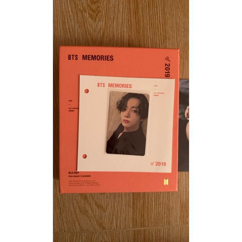 BTS MEMORIES 2019 BLURAY w/ JUNGKOOK PC, Unsealed