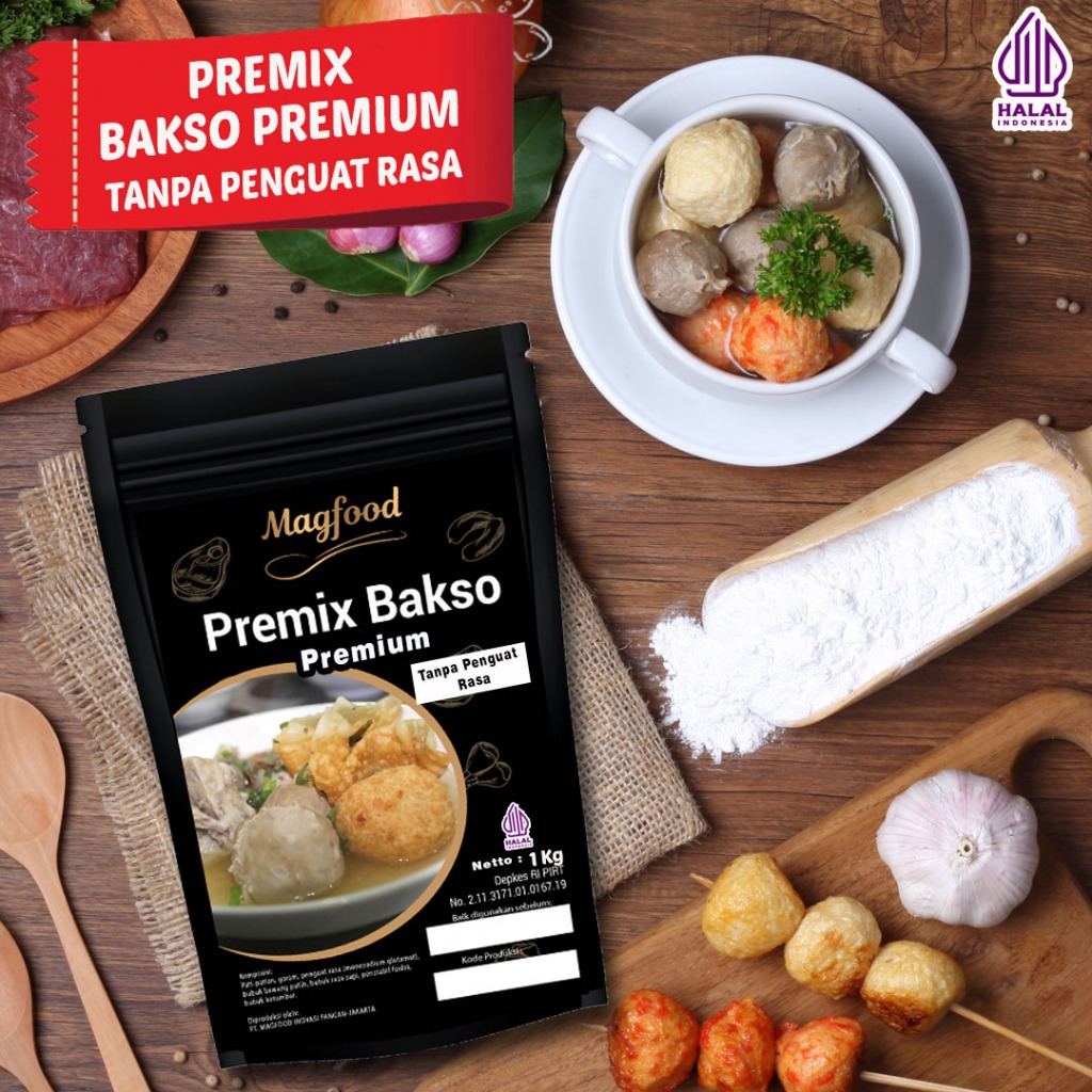 

Magfood Premix Bakso Premium Tanpa Panguat Rasa