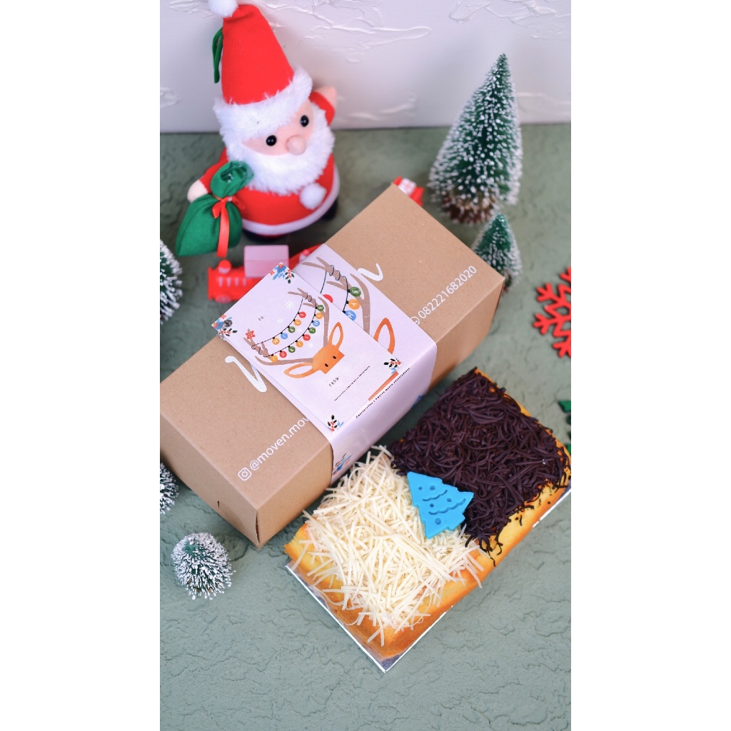 

HAMPERS NATAL - HALF SIZE SPONGE CAKE || BOLU JADUL CHRISTMAS NATAL