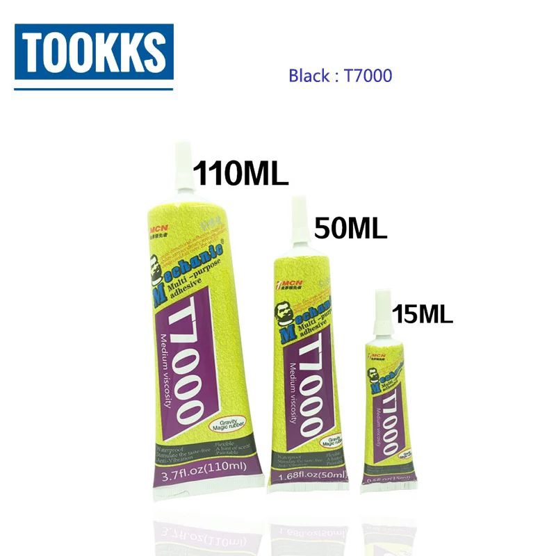 

LEM MECHANIC T7000 HITAM 50ML LEM TOUCHSCREEN LCD