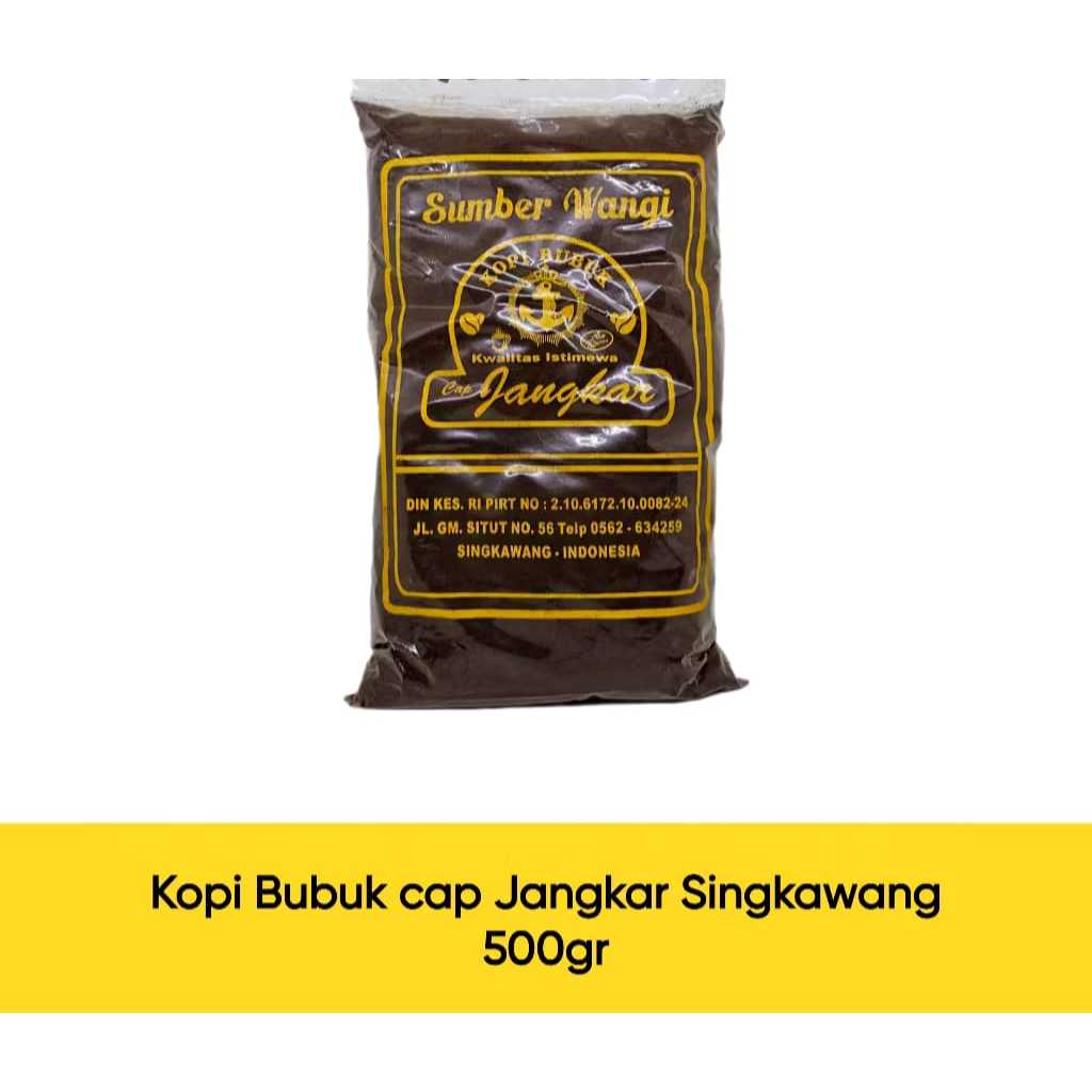 

SUETERKU Kopi Bubuk cap SUMBER WANGI JANGKAR Singkawang - 500gr Kopi Kalimantan
