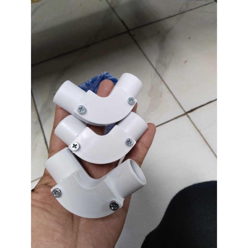 Elbow Pvc Bohten 20 MM Putih