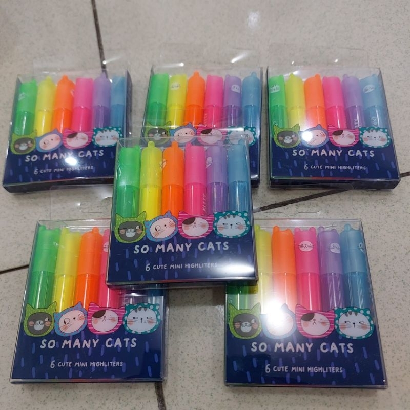 

Scented Highlighter Stabilo Mini So Many Cats Point Liner