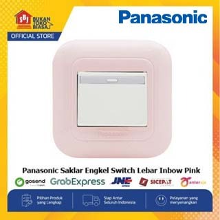 Panasonic WEJ5542+WEJ78029TN Saklar Engkel Switch Lebar Inbow Pink 1000003775