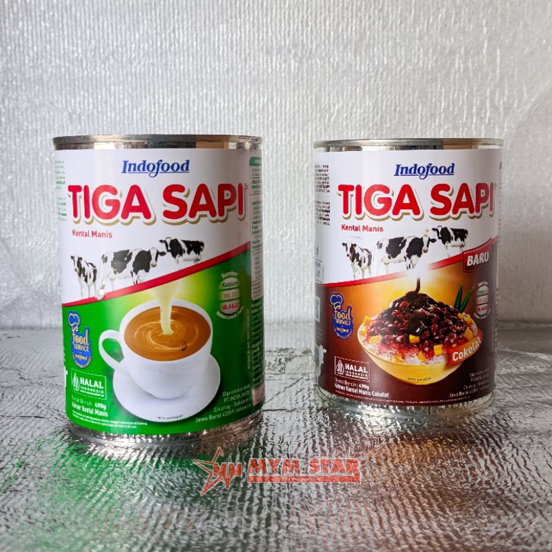 

Tiga Sapi Kental Manis Kaleng 490g