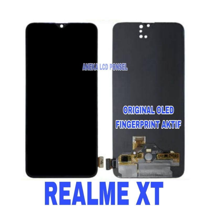 LCD+TOUCHSCREEN REALME XT ORIGINAL OLED FINGERPRINT AKTIF FULLSET