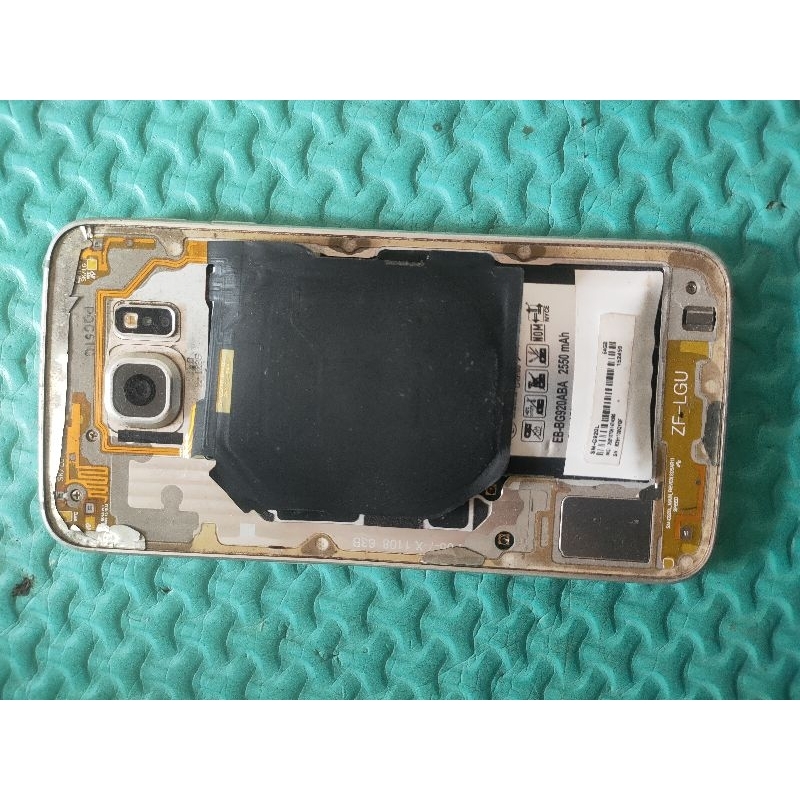 mesin samsung s6 flat minus lcd