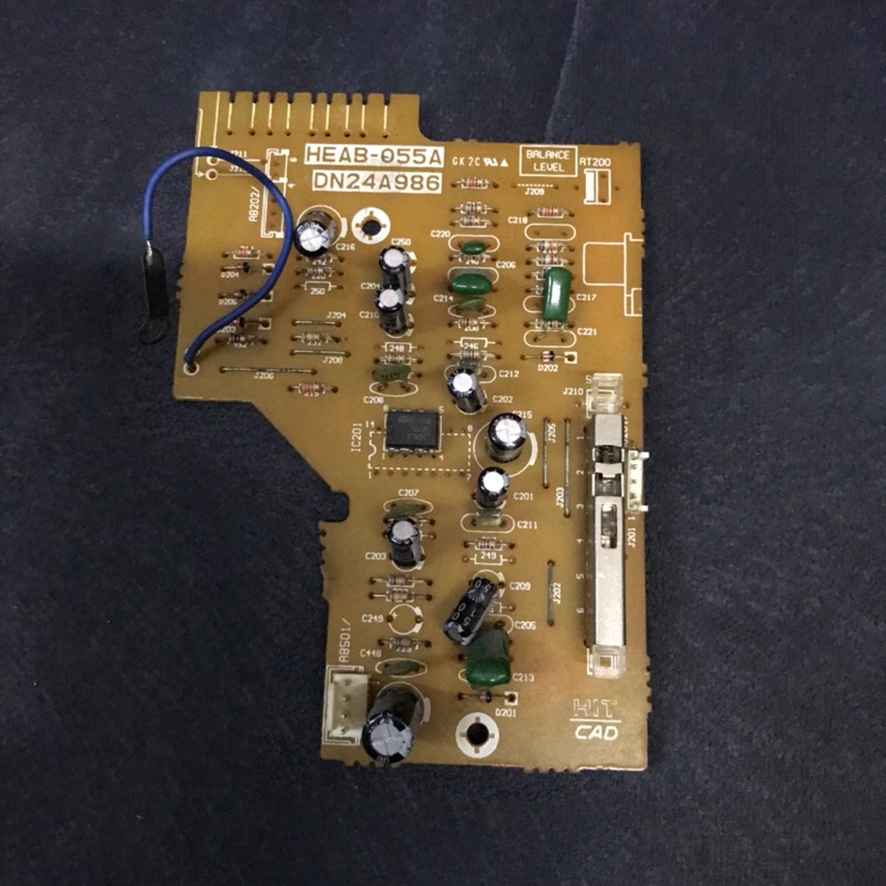 Modul Pre Amp Amplifier Tape Polytron PSC 612C Original Copotan