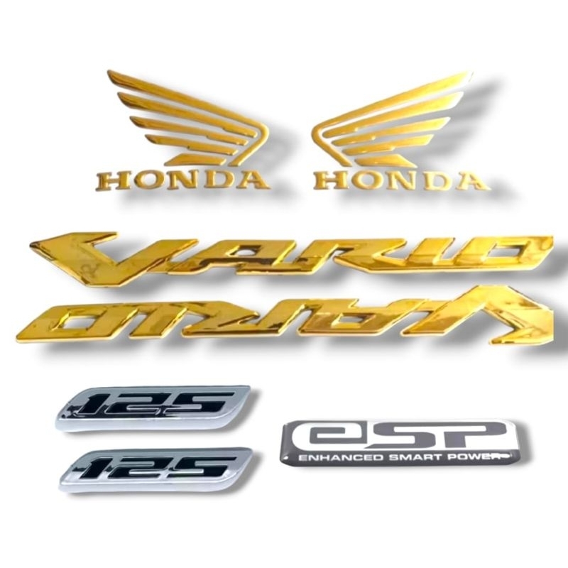 EMBLEM VARIO  125  LOGO STIKER TIMBUL VARIO125 SET GARUDA ESP