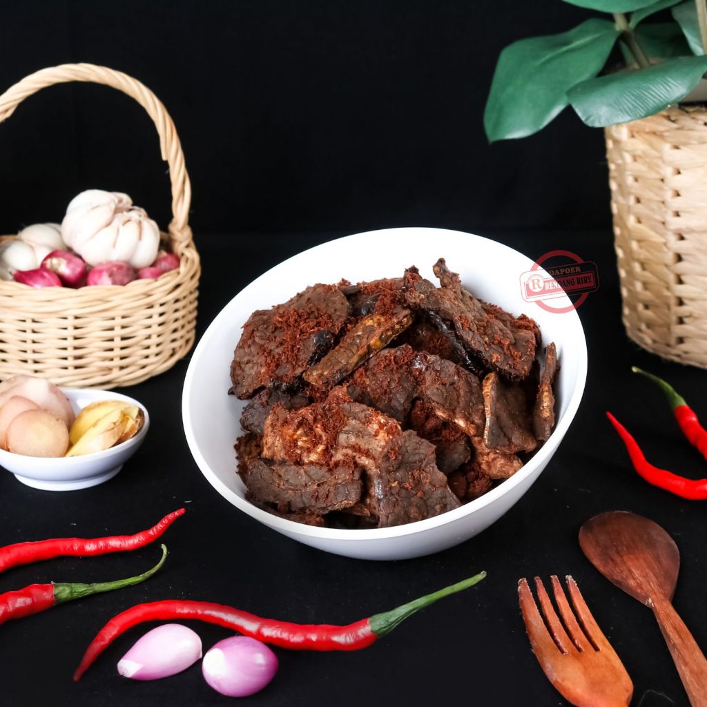 

Rendang Paru Kering Dapoer Rendang Riry 250gr