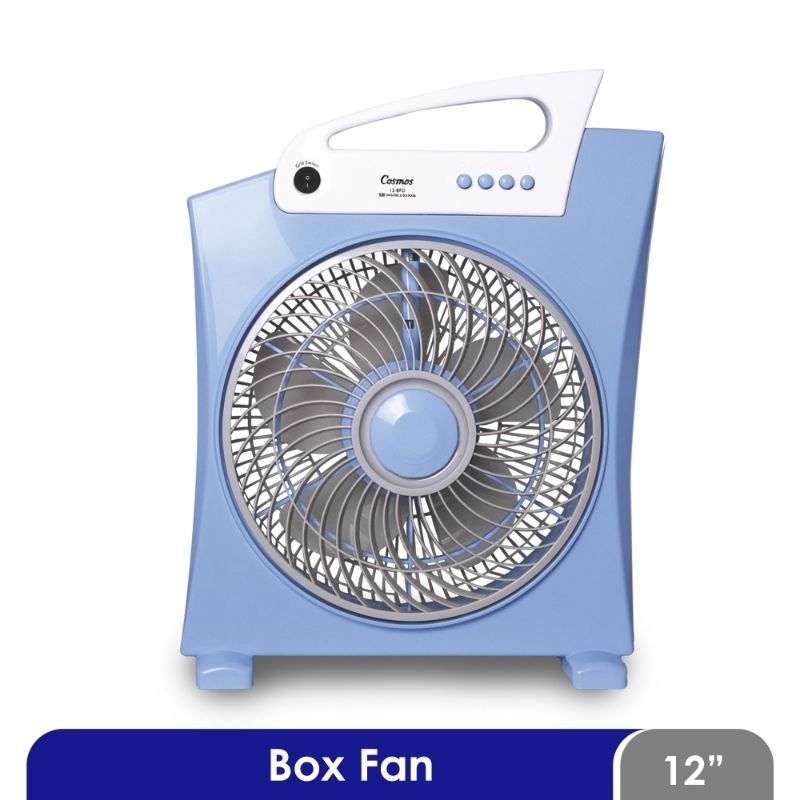 Box Fan Cosmos CF-12BFD | Kipas angin meja kotak CF12BFD 12 Inch in