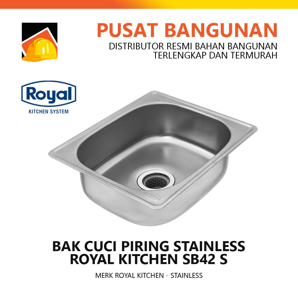 BAK CUCI PIRING ROYAL KITCHEN SINK SB42S / WASTAFEL CUCI PIRING