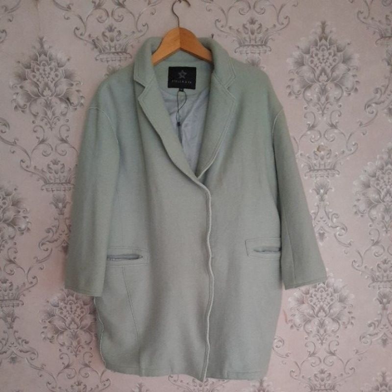 Long coat wool wanita/coat wool premium/coat wool import/coat winter spring autumn